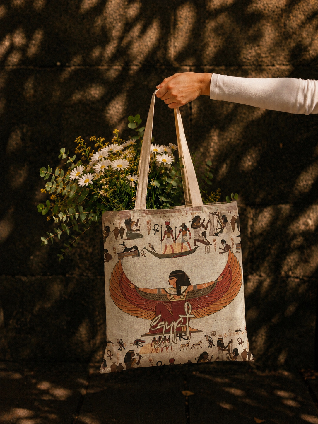 Egyptian Tote Bag- Design 6
