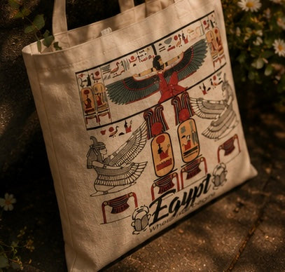 Egyptian Tote Bag- Design 5