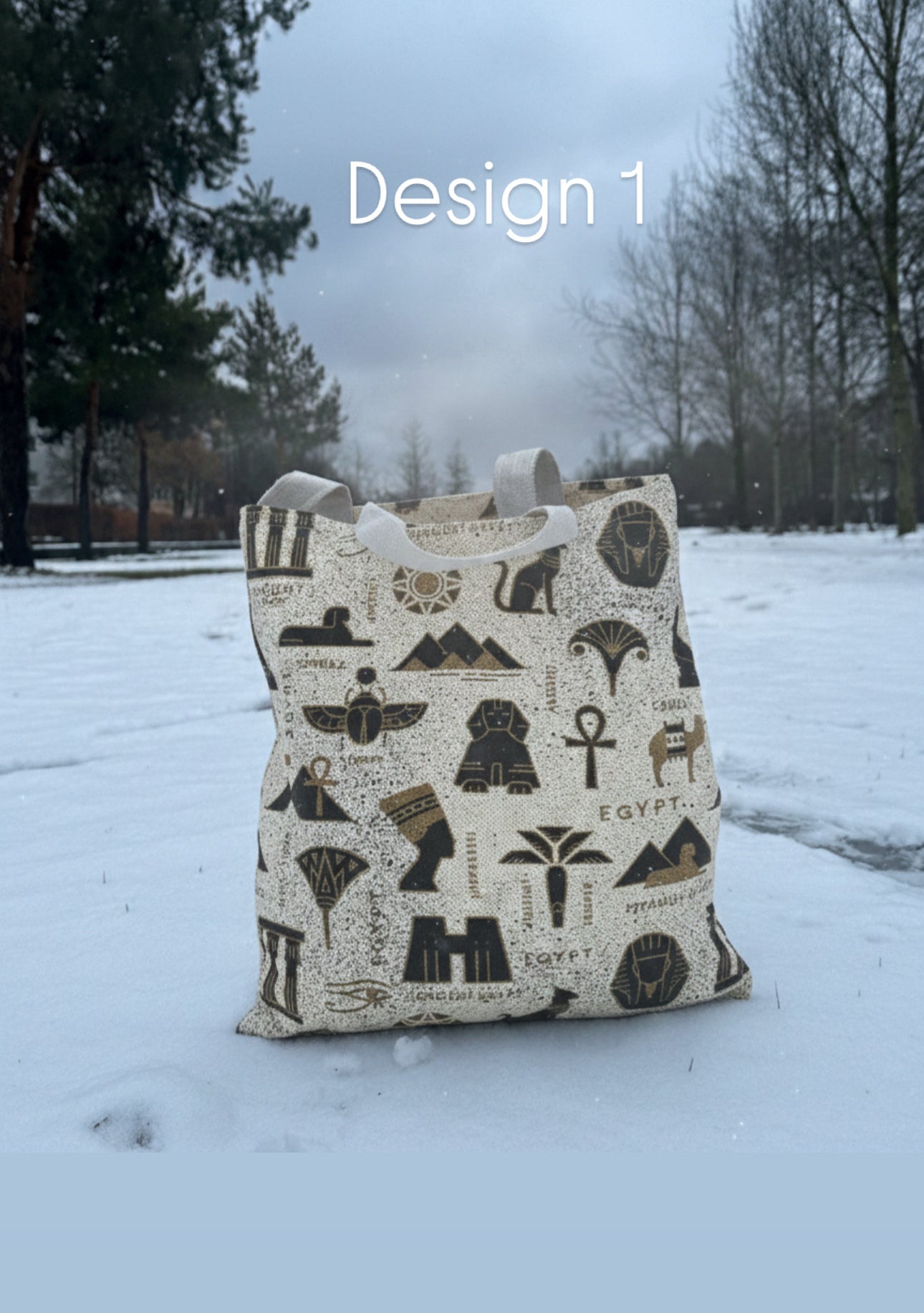 Egyptian Tote Bag- Design 1