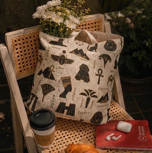 Egyptian Tote Bag- Design 1