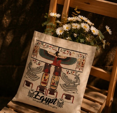 Egyptian Tote Bag- Design 5