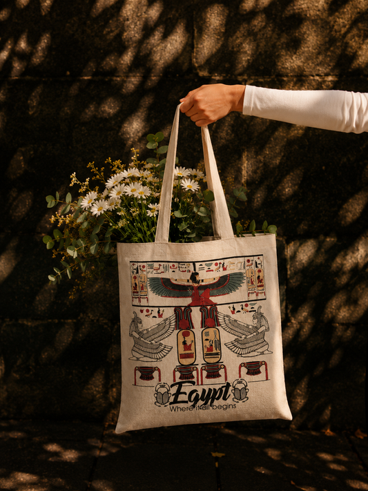 Egyptian Tote Bag- Design 5